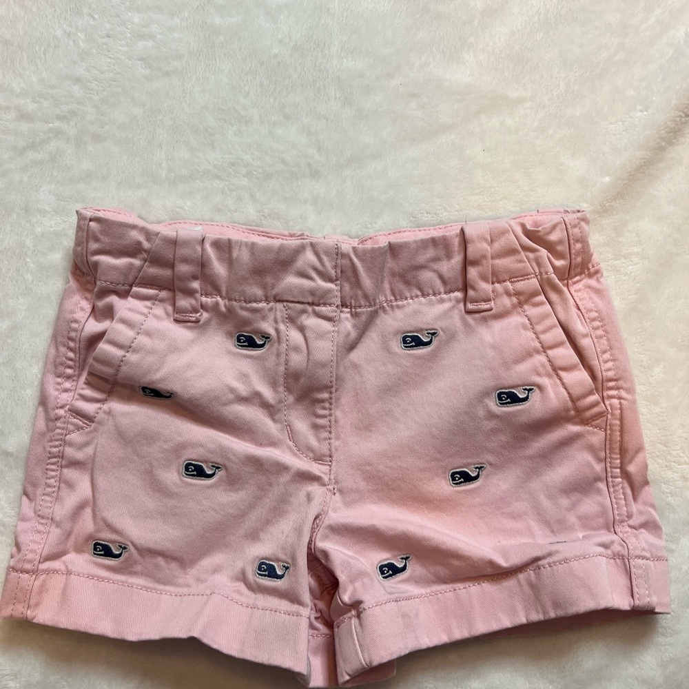 Girls Vineyard Vine Whale shorts